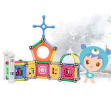 Magnetische Blöcke pädagogische Spielzeug Aufbewahrungsbox magnetischen Stöcke magnetische Bausteine Kinder Weihnachtsgeschenk